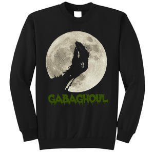 Gabaghoul Funny Hand Moon Halloween Sweatshirt