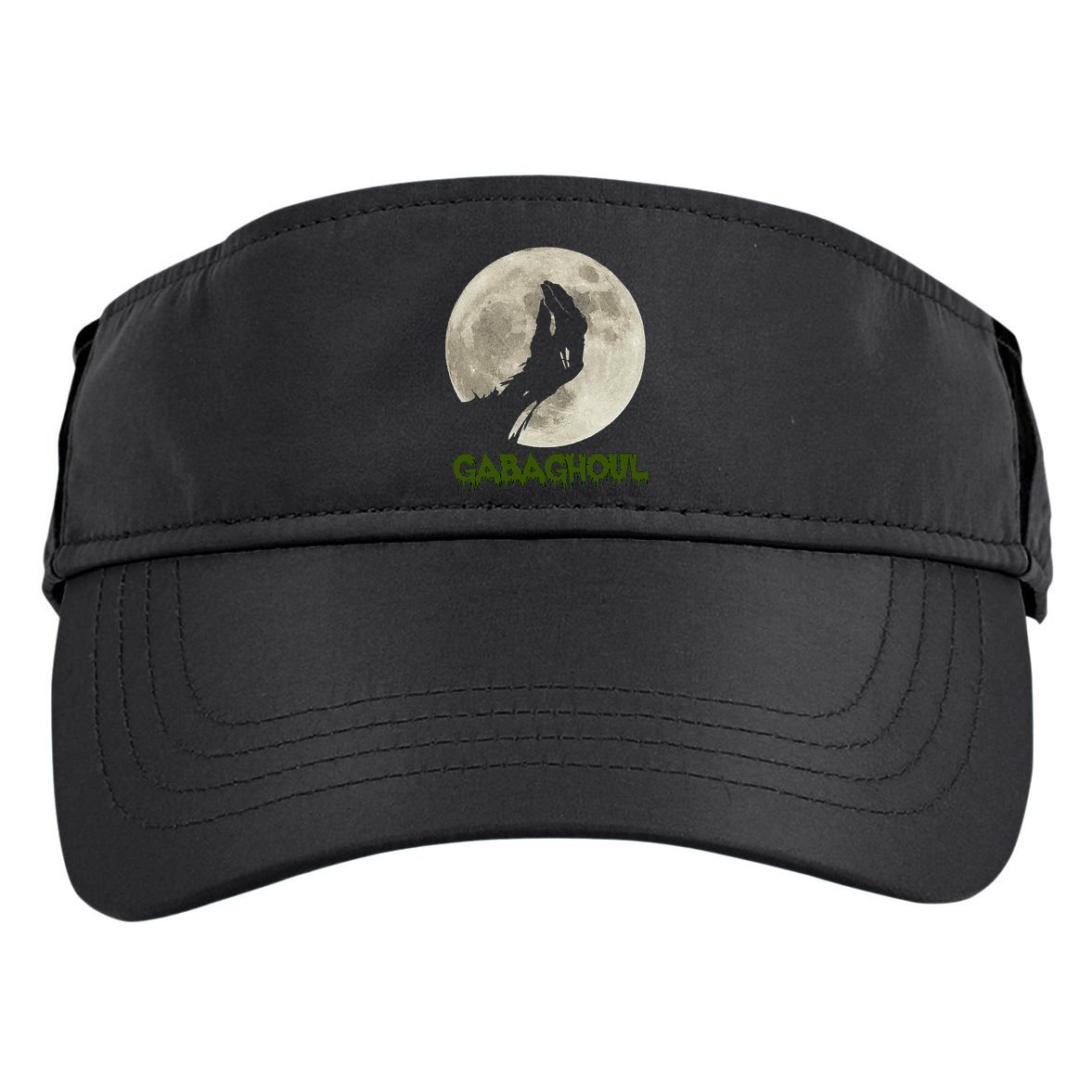 Gabaghoul Funny Hand Moon Halloween Adult Drive Performance Visor