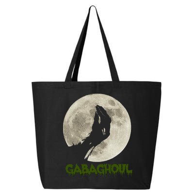 Gabaghoul Funny Hand Moon Halloween 25L Jumbo Tote
