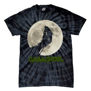 Gabaghoul Funny Hand Moon Halloween Tie-Dye T-Shirt