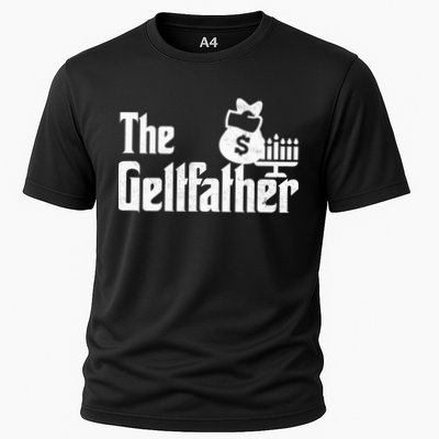 Gelt Father Hanukkah Dreidel Game Jewish Dad Performance Shirt