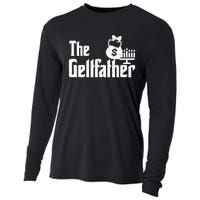 Gelt Father Hanukkah Dreidel Game Jewish Dad Cooling Performance Long Sleeve Crew