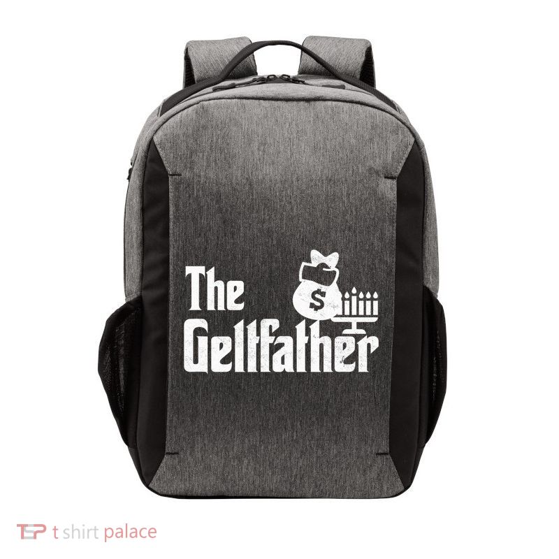 Gelt Father Hanukkah Dreidel Game Jewish Dad Vector Backpack