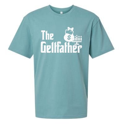 Gelt Father Hanukkah Dreidel Game Jewish Dad Sueded Cloud Jersey T-Shirt