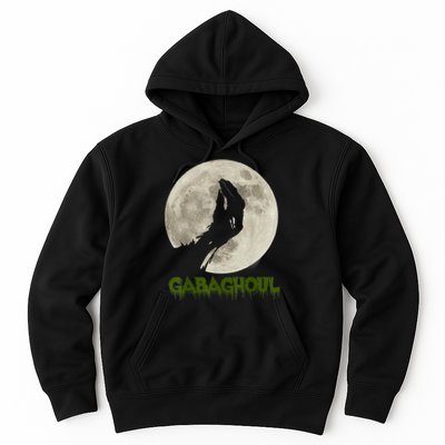 Gabaghoul Funny Hand Moon Halloween Hoodie