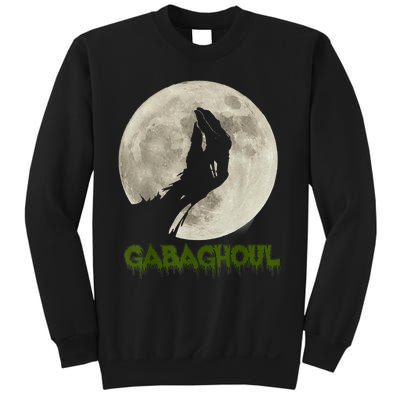 Gabaghoul Funny Hand Moon Halloween Sweatshirt