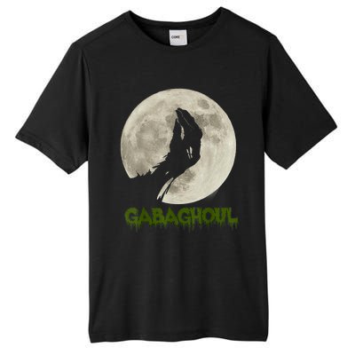 Gabaghoul Funny Hand Moon Halloween Tall Fusion ChromaSoft Performance T-Shirt