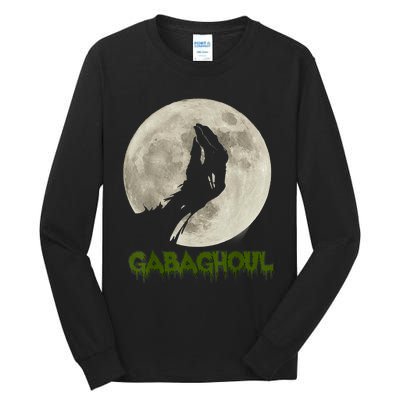 Gabaghoul Funny Hand Moon Halloween Tall Long Sleeve T-Shirt