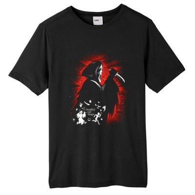 Ghost Face Halloween Tall Fusion ChromaSoft Performance T-Shirt