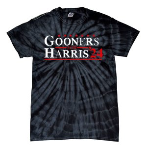 Gooners For Harris 24 Voting For Harris 2024 President Tie-Dye T-Shirt