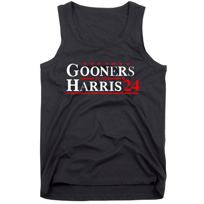 Gooners For Harris 24 Voting For Harris 2024 President Tank Top