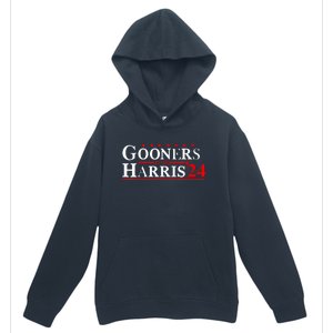 Gooners For Harris 24 Voting For Harris 2024 President Urban Pullover Hoodie