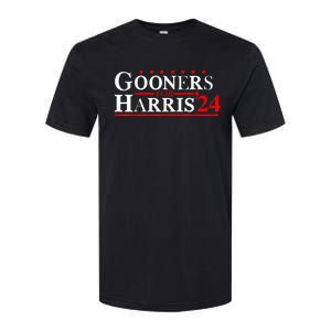 Gooners For Harris 24 Voting For Harris 2024 President Softstyle CVC T-Shirt