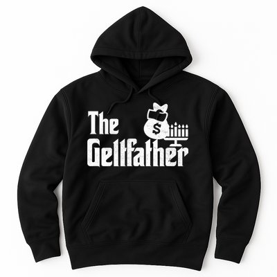 Gelt Father Hanukkah Dreidel Game Jewish Dad Menorah Latkes  Hoodie