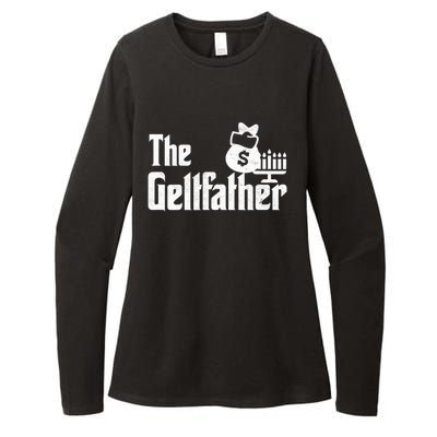 Gelt Father Hanukkah Dreidel Game Jewish Dad Menorah Latkes  Womens CVC Long Sleeve Shirt