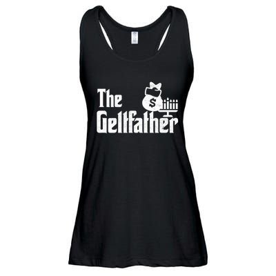 Gelt Father Hanukkah Dreidel Game Jewish Dad Menorah Latkes  Ladies Essential Flowy Tank