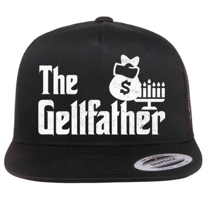 Gelt Father Hanukkah Dreidel Game Jewish Dad Menorah Latkes  Flatbill Hat