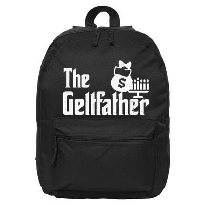Gelt Father Hanukkah Dreidel Game Jewish Dad Menorah Latkes 16 in Basic Backpack