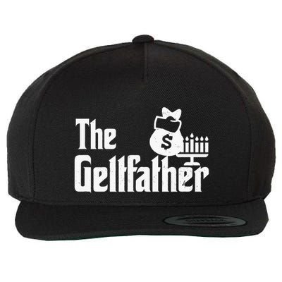 Gelt Father Hanukkah Dreidel Game Jewish Dad Menorah Latkes Wool Snapback Cap