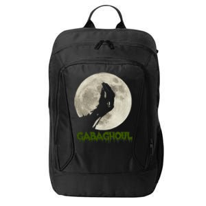 Gabaghoul Funny Hand Moon Halloween City Backpack