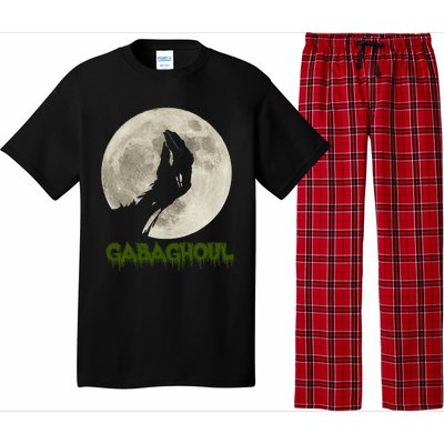 Gabaghoul Funny Hand Moon Halloween Pajama Set