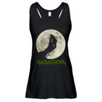 Gabaghoul Funny Hand Moon Halloween Ladies Essential Flowy Tank