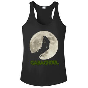 Gabaghoul Funny Hand Moon Halloween Ladies PosiCharge Competitor Racerback Tank