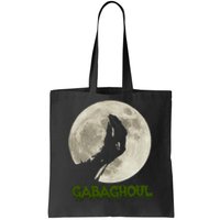 Gabaghoul Funny Hand Moon Halloween Tote Bag