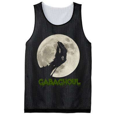 Gabaghoul Funny Hand Moon Halloween Mesh Reversible Basketball Jersey Tank