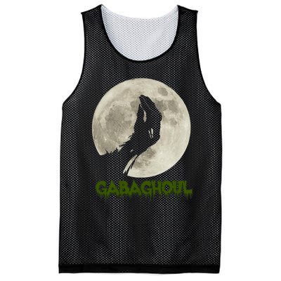 Gabaghoul Funny Hand Moon Halloween Mesh Reversible Basketball Jersey Tank