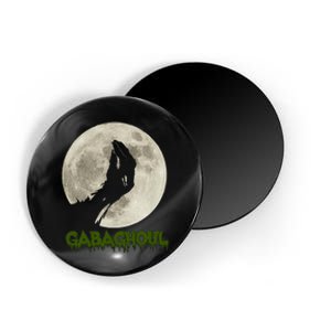 Gabaghoul Funny Hand Moon Halloween Magnet