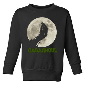 Gabaghoul Funny Hand Moon Halloween Toddler Sweatshirt