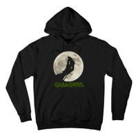 Gabaghoul Funny Hand Moon Halloween Tall Hoodie