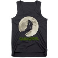 Gabaghoul Funny Hand Moon Halloween Tank Top