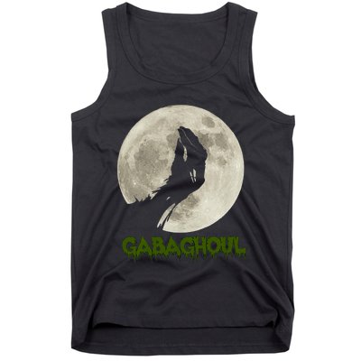 Gabaghoul Funny Hand Moon Halloween Tank Top