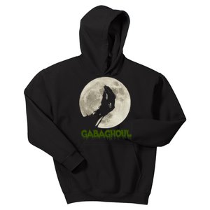 Gabaghoul Funny Hand Moon Halloween Kids Hoodie