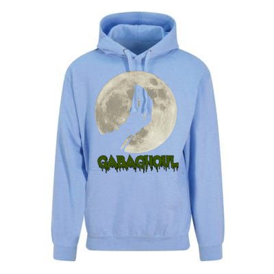 Gabaghoul Funny Hand Moon Halloween Unisex Surf Hoodie