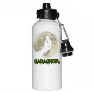 Gabaghoul Funny Hand Moon Halloween Aluminum Water Bottle