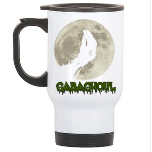 Gabaghoul Funny Hand Moon Halloween Stainless Steel Travel Mug