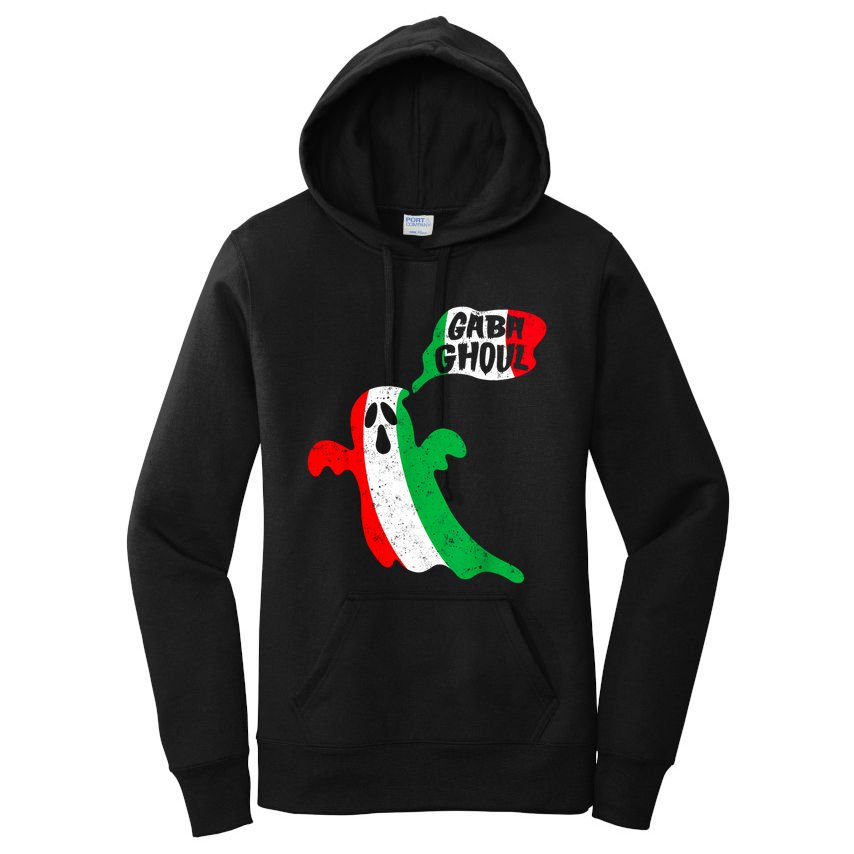 Gabaghoul Funny Haloween Italian Costume Gaba Ghoul Ghost Women's Pullover Hoodie