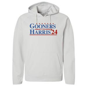 Gooners For Harris 24 Performance Fleece Hoodie