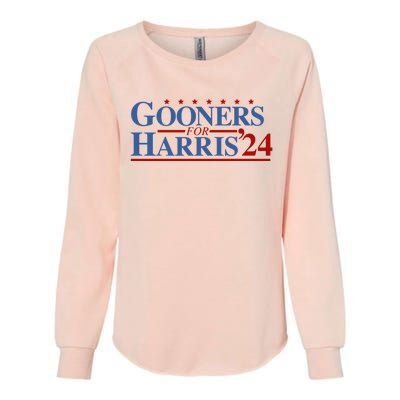 Gooners For Harris 24 Womens California Wash Sweatshirt