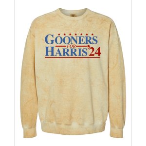 Gooners For Harris 24 Colorblast Crewneck Sweatshirt