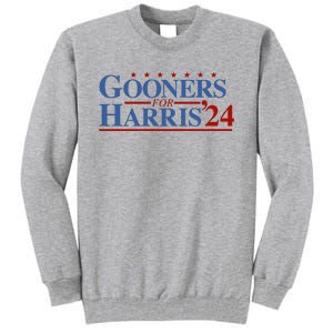 Gooners For Harris 24 Tall Sweatshirt