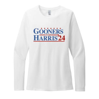 Gooners For Harris 24 Womens CVC Long Sleeve Shirt