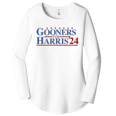 Gooners For Harris 24 Women's Perfect Tri Tunic Long Sleeve Shirt