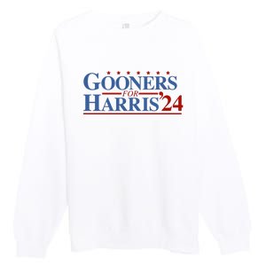 Gooners For Harris 24 Premium Crewneck Sweatshirt