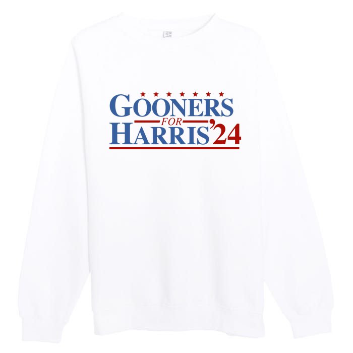 Gooners For Harris 24 Premium Crewneck Sweatshirt