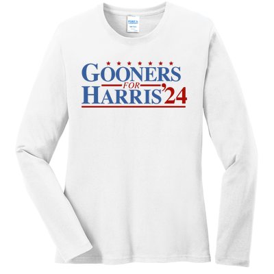 Gooners For Harris 24 Ladies Long Sleeve Shirt