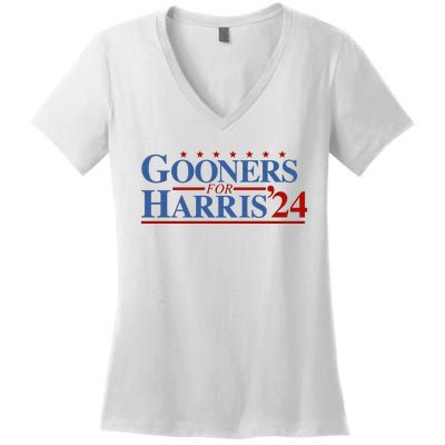 Gooners For Harris 24 Women's V-Neck T-Shirt